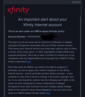 comcast sex - Labeled as a repeat infringer after one notice by Comcast. Why? Last time  was about 8 months before this. I have a VPN but opened torrent client  while seeding before turning VPN