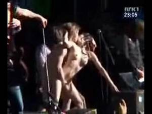 interracial wife fucked on stage - 