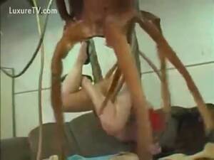 asian monster fuck - Tentacle Monster Fucks Asian Bimbo - LuxureTV