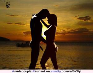 couple fuck on beach silhouette - Sunset Silhouette Couple Nature Outdoor Outdoornudity Sea Ocean Beach  Public PublicNudity 99324 | Hot Sex Picture