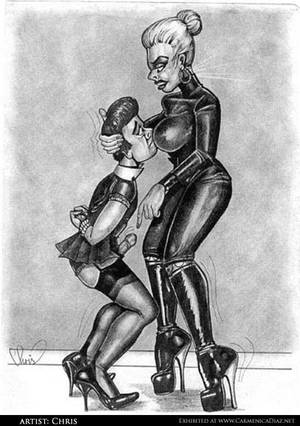 mother femdom toon - Sissy Baby Panty Girl Training!