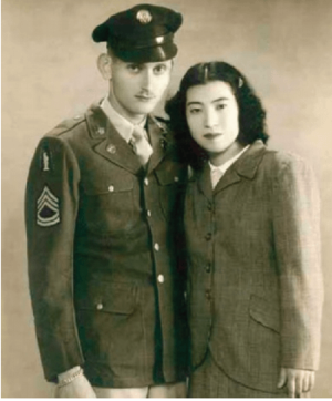 japanese soldier porno - An American soldier and his Japanese wife in 1950 who met each other during  the U.S. occupation of Japan. They were married the second time in 1950  because their first marriage three