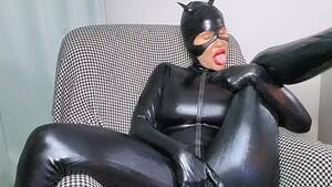 latex milf - MILF Cristina Smokes in her Latex Suit for her Fans - Pornhub.com