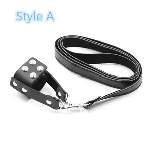 Dog Collar Leash Bondage Forced Lesbian Porn - Fetish Bdsm Bondage Penis Ring Erection Impotence Sex Aid Of Adjustable  Ball Stretcher With Leash Chain For Couple Adults Games - Adult Games -  AliExpress