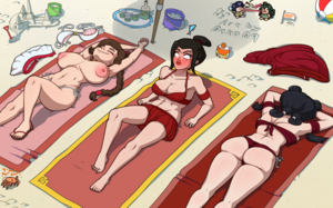 Fire Avatar Ty Lee Porn - Azula, Mai & Ty Lee at the Beach (dako09) [Avatar the Last Airbender] :  r/rule34