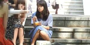 japanese street upskirt - Street Sitting Upskirt Japanese - Tnaflix.com