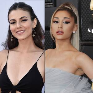 Ariana Grande Victoria Justice Porn Hentai - Victorious' Drama: Ariana Grande and Victoria Justice's Feud