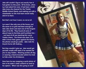 Blackmail Aunt Caption - Not 2 Brite TG Captions: Blackmail