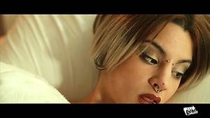 double anal piercing - Hunky guy bangs a pierced babe in bed