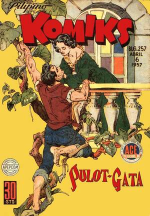 Filipino Cartoon Porn - PULOT-GATA Cover Pilipino Komiks #257, April 6, 1957 Ace Publications : r/ Philippines