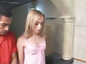 cute tranny fucking a - blondie shemale fuck and facial