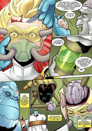 Cartoon Network Lesbian Shemale Porn Comics - Power Girl body swap (Super Man) [SugoiHero] - Porn Cartoon Comics