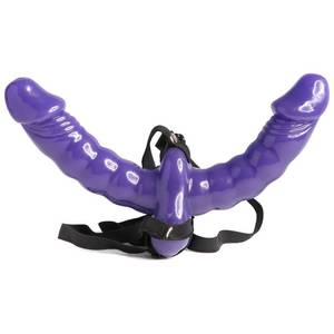 lesbian double dildo vibrating - Fetish Fantasy Double Delight Strap-On Double Dildo Set