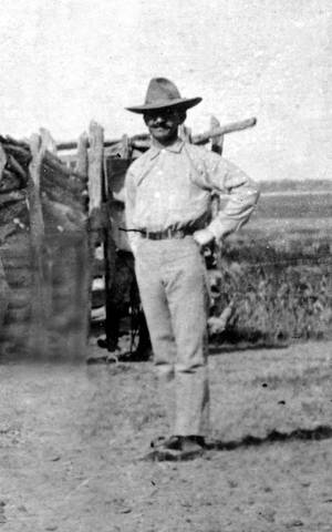 Laredo Texas Star - Vidaurri ranch north of Laredo, TX, abt.