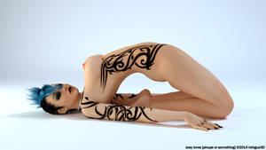 naked cartoon girls tattoos - 