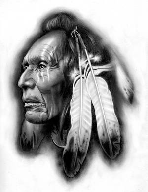 indian native american drawn porn - Tattoo Design | Native American warrior by badfish1111 on DeviantArt