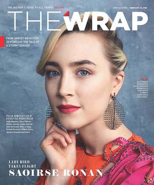 Blonde Milf Laura Mann Porn - Saoirse Ronan OscarWrap cover