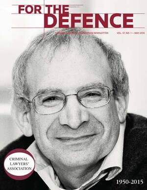 Cute Toddlercon Porn - CLA For the Defence Vol 37 Issue 1 Now Available