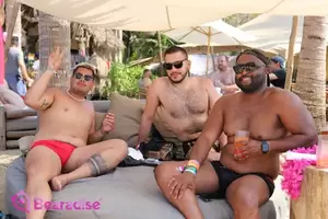 naked beach boners - Bearadise presents Bear Pride in sunny Puerto Vallarta! - Bear World  Magazine