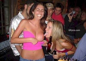 bitch at night club - Night club orgy with drunk and horny bitches