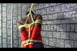 Ebony Wonder Woman Porn - Watch Ebony W.W. defeated - Bound, Ebony, Bondage Porn - SpankBang
