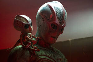 Creating Alien Babies Porn - Resident Alien: Was the baby alien a puppet or CGI? Or both? | SYFY WIRE