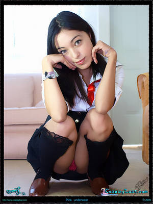 cosplay upskirt panties - 