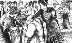 caning stocks - An Incipient Public Caning - Spanking Blog