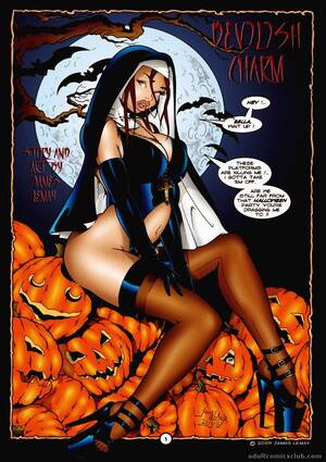 Demonic Porn - Awesome porn comics Devilish about slutty nun and demonic chick by James  Lemay - CartoonTube.XXX