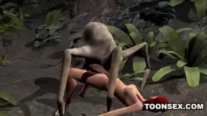 Alien Spider Porn - 3D Redhead Getting Fucked by an Alien Spider | xHamster