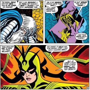 cartoon sif nude - Sif offers to sacrifice her own life in exchange for Thor's. Hela is so  moved by the noble gesture, that she restores Thor to full vitality, and  allows them ...