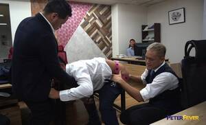asian office gangbang - Asian Office Studs' Gang Bang From Peter Fever