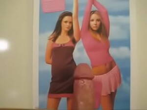 Amanda Bynes Shemale Porn - Guy Cums On Alexis Bledel & Amanda Bynes - XVIDEOS.COM