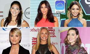 Kaley Cuoco Solo Porn - Nude Kim Kardashian, Kaley Cuoco and Hope Solo photos appear online | Daily  Mail Online