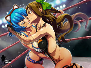 anime lesbian sex fight - Yuri anime hot catfights and sex - Hentai @ Hard Cartoon Porn