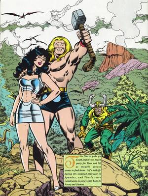 cartoon sif nude - Sif, Thor, and Loki