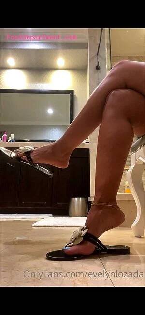 Milf Sandals Porn - Watch Latina Milf Sandal Dangle - Milf, Latina, Fetish Porn - SpankBang