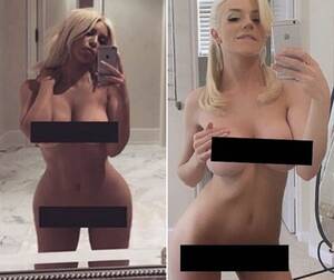 Kim Kardashian Tits Porn - Courtney Stodden shamelessly rips off Kim Kardashian's full-frontal naked  selfie to promote her music