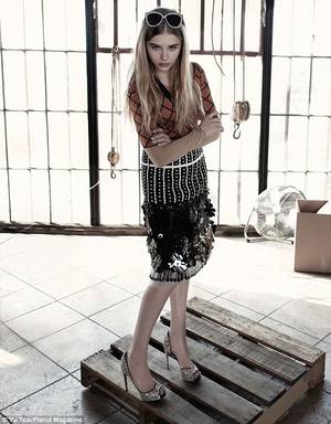 Chloe Grace Moretz Schoolgirl Porn - In another interview with David Letterman recently Chloe ...