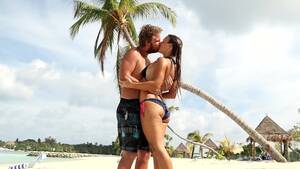 hot beach kissing - Hot Teen Couple Kissing Passionately on Tropical Paradise Island! -  Pornhub.com