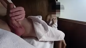 handjob masturbation - Masturbation and handjob with a milf in a sauna - SxyPrn