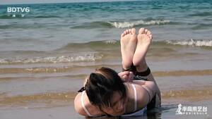 beach bondage movies - BoundHub - Asian Beach Bondage