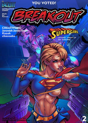 3d Superheroine Comic Porn Lesbian - Breakout 2 - Supergirl Hentai HD Porn Comic - My Hentai Comics