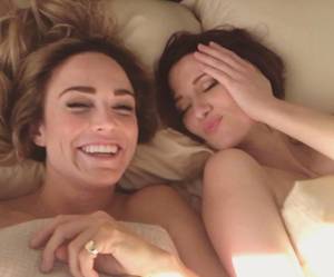 Chyler Leigh Porn - Caity Lotz & Chyler Leigh ...