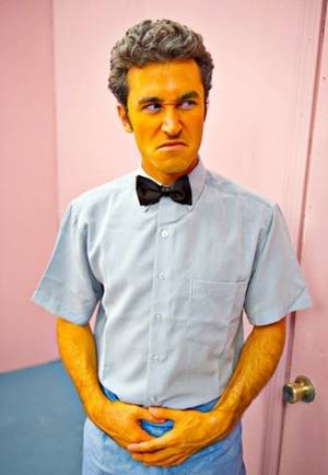 James Deen Parody - james deen as moe simpson in porn parody