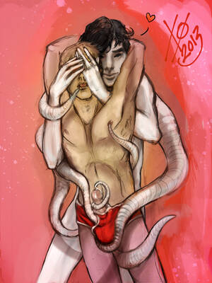 Johnlock Porn - x0chipilli â€” â€œCrushâ€ Johnlock tentacle porn. With bonus red...