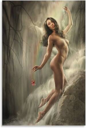 beautiful nudist art - Amazon.com: Sexy Beauty Waterfall Nude Art Porn Poster Print Canvas Poster  Wall Art Party Birthday Gifts Indoor Decorations Suitable For Family  Dormitory Office Bathroom DecorUnframe-style224x36inch(60x90cm): Posters &  Prints