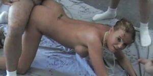 gabby cohf gangbang bukkake - COHF Gabby Purple Pleasures - Tnaflix.com