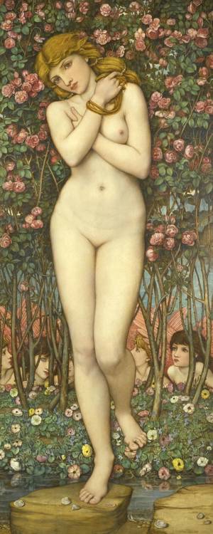 Aphrodite Hades Punishment - Flora (The Birth of Venus) - John Roddam Spencer-Stanhope (Stanhope was
