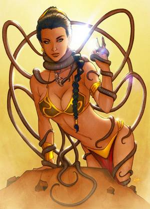 Hentai Leia Porn Sarlacc Pit - Sarlaac and Slave Leia by eHillustrations